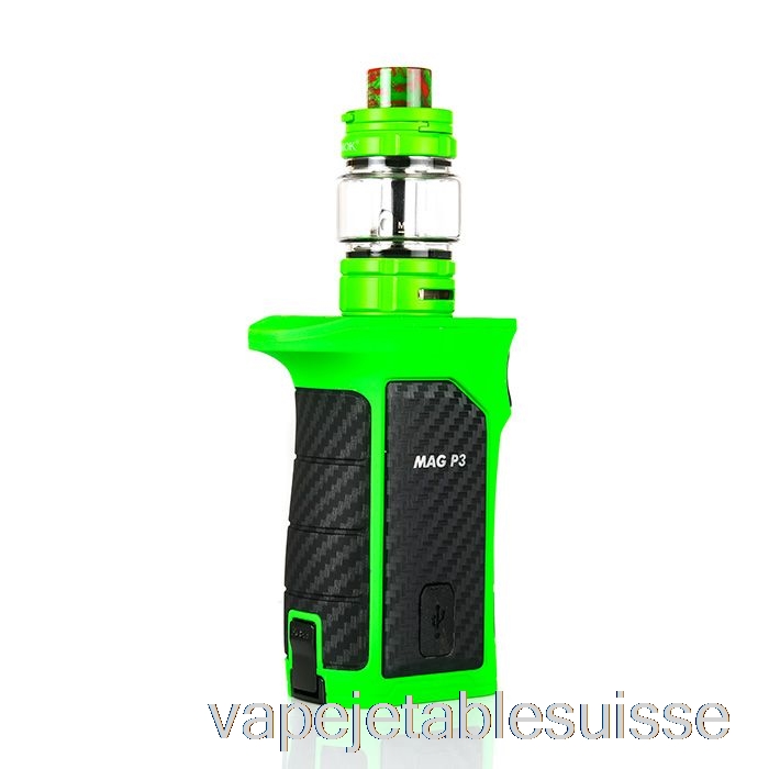 Vape Suisse Smok Mag P3 230w & Tfv16 Starter Kit Vert/noir